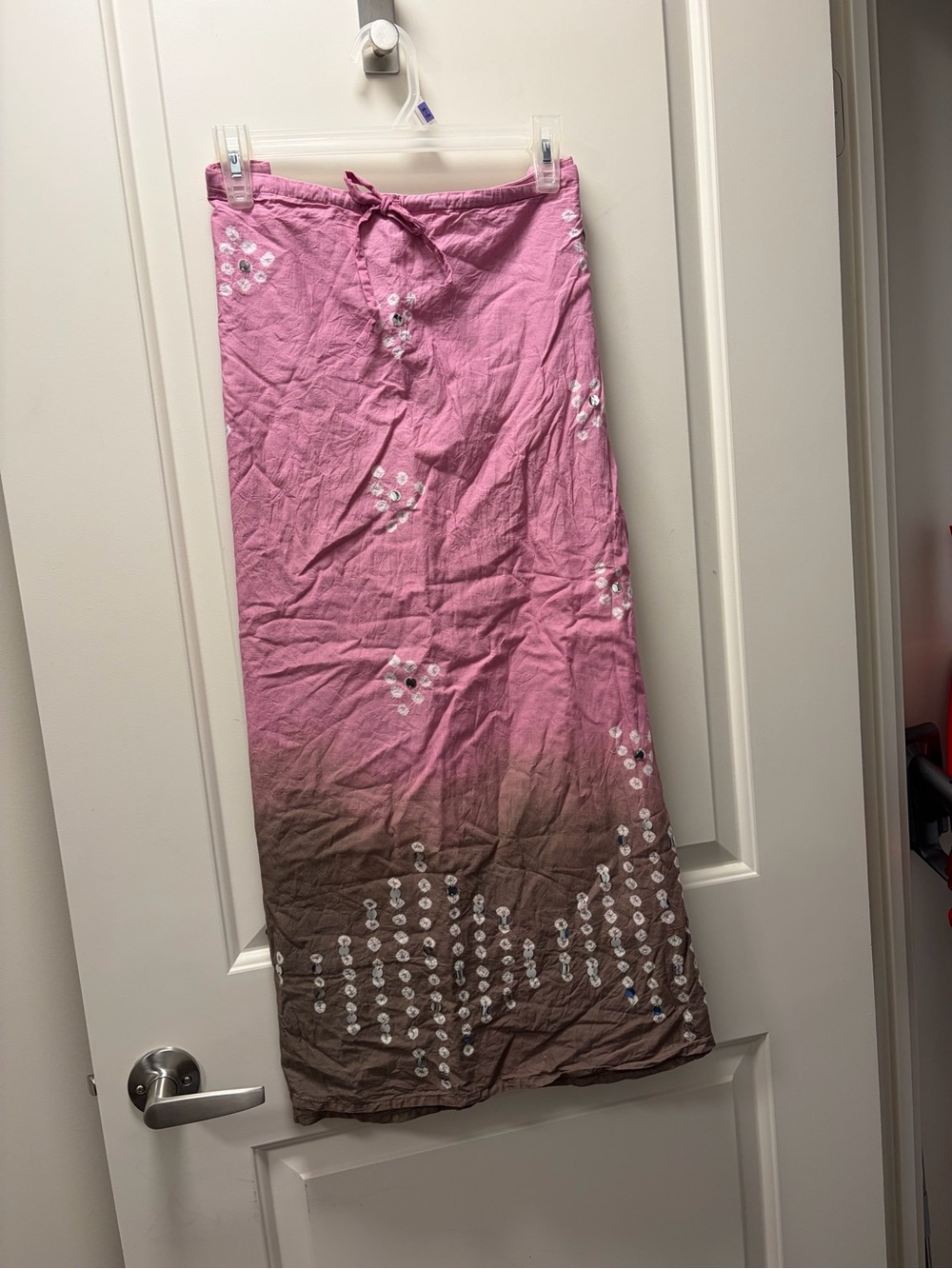 Old Navy Pink to Brown Ombre Maxi Skirt